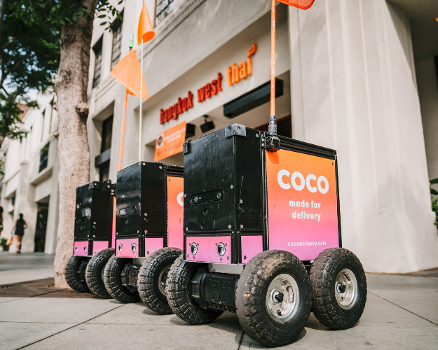 Sam Altman-Backed Coco Scores $36 Million for Food Delivery Robots