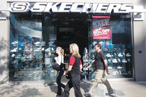 Skechers Stock Jumps 41 Percent on Record Sales Numbers