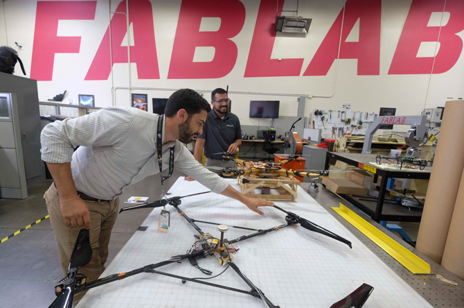 ‘FabLab’ Gives Northrop’s Engineers Room to Experiment for Fun, Profit