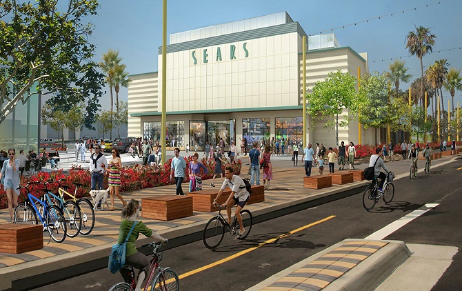 Seritage Growth, Invesco Partner to Own the $145M Development in Former Sears Santa Monica Space