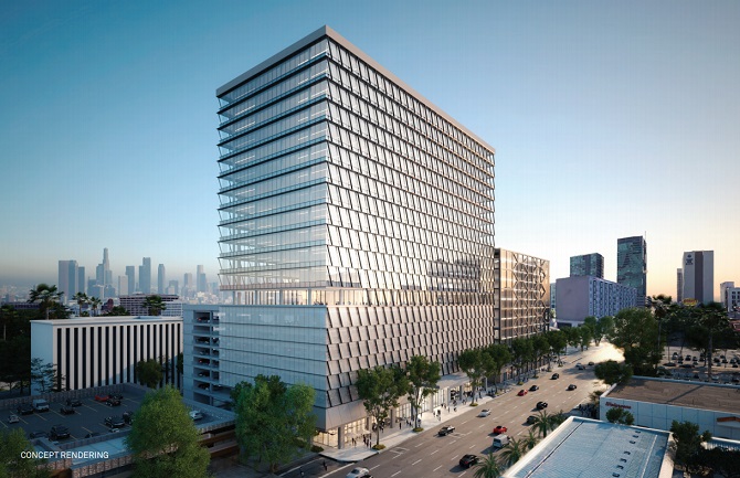 L.A. County Closes $302.3M Financing for 13-story Building in Koreatown