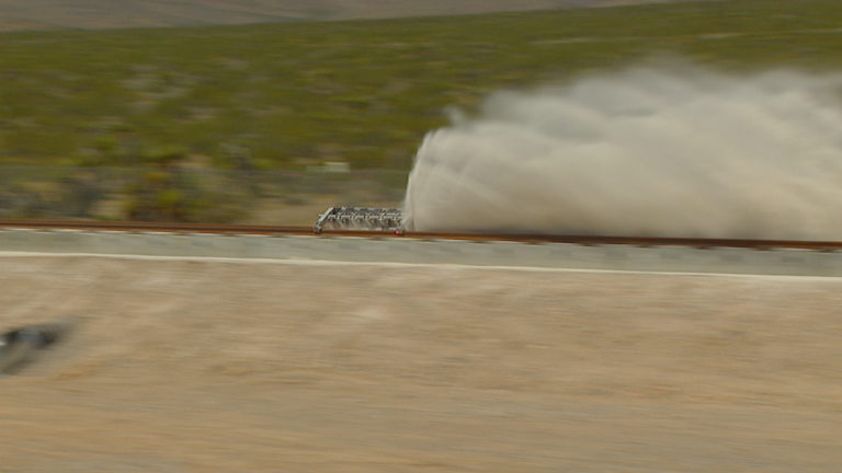 Hyperloop Technologies Raises $80 Million, Runs First Test in Las Vegas
