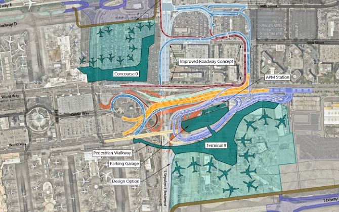 Airport Officials Unveil Initial Plans for Two New LAX Terminals