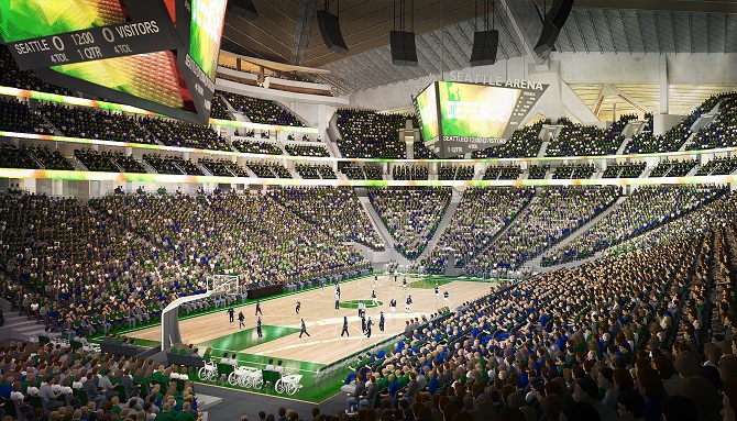 Oak View Selects AECOM as Contractor for Seattle Arena