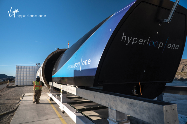 Virgin Hyperloop One Raises $172 Million
