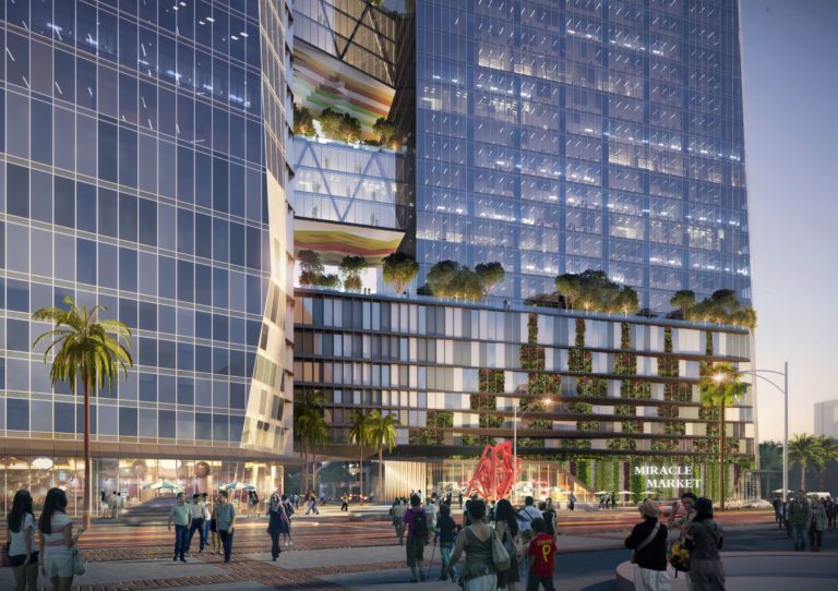 Wilshire Courtyard Due for High-Rise Overhaul