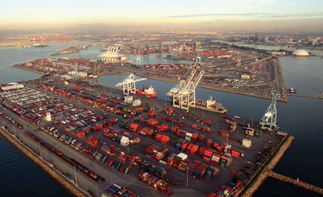 San Pedro Ports Set Month and Fiscal Year Records