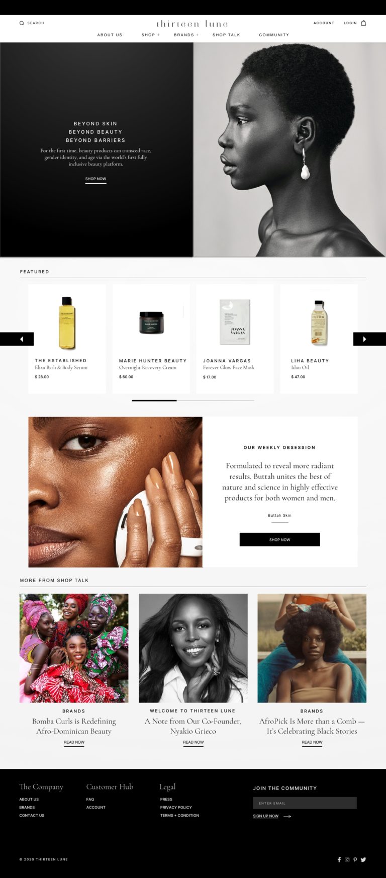Thirteen Lune Offers Minority-Owned Beauty Brands a Digital Marketplace