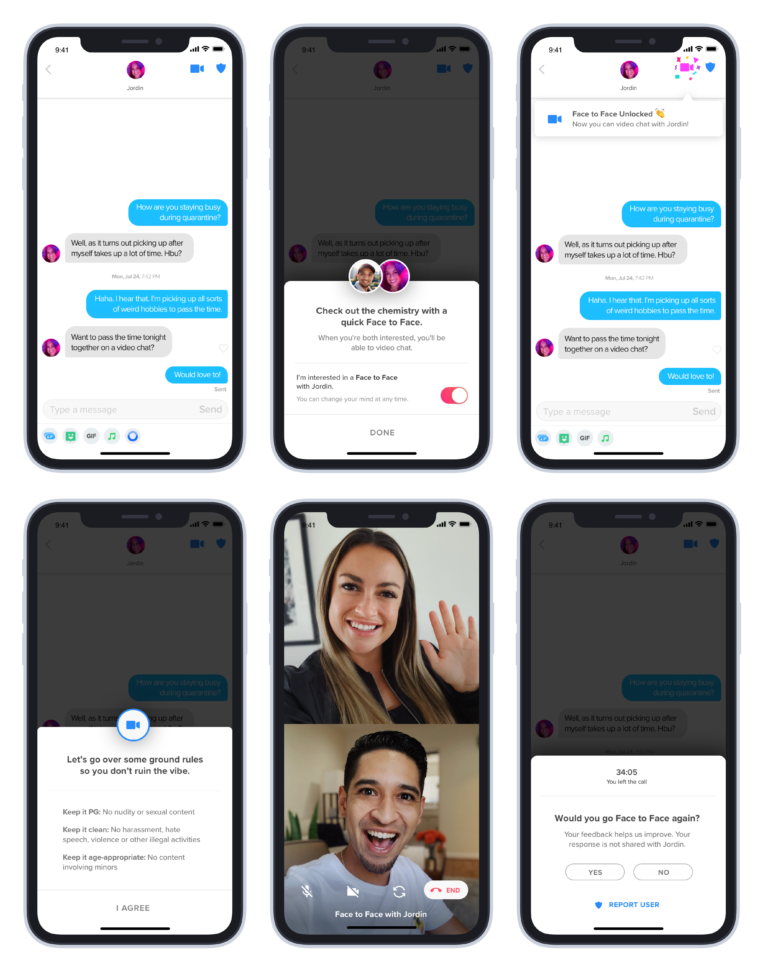 Tinder Rolls Out Video Chat Feature
