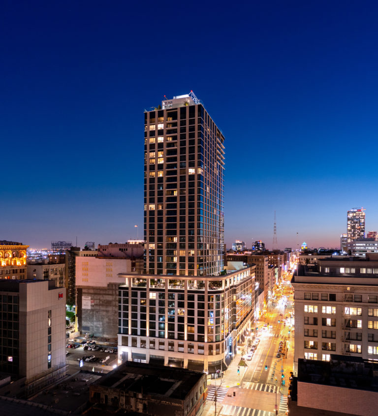 Perla Condo Tower Opens on Downtown’s Historic Broadway