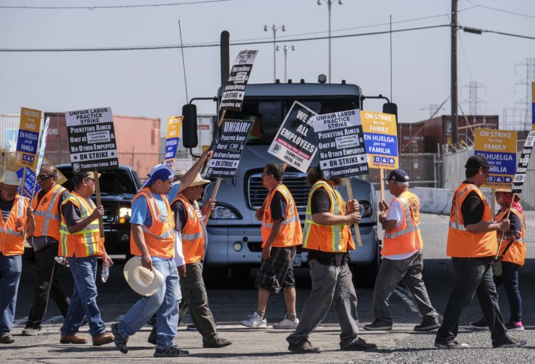 Port Truckers Strike Winds Down with Little Cargo Impact