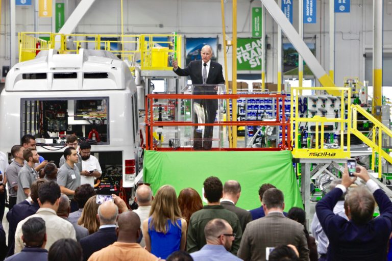 Electric Bus Maker Opens Manufacturing Facility in City of Industry