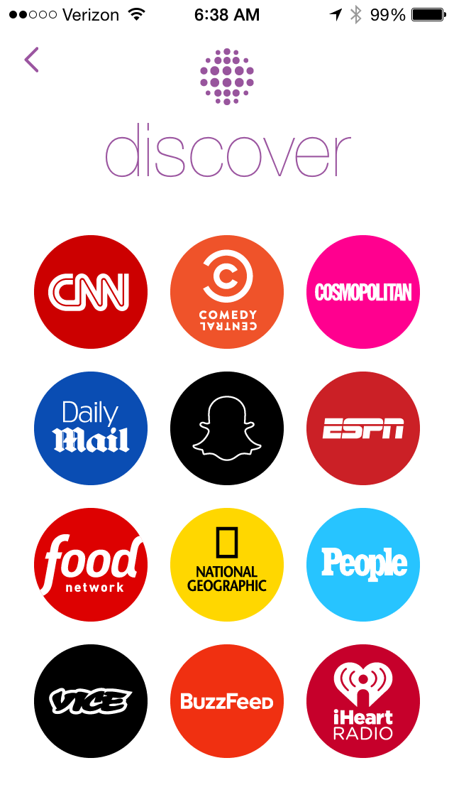 Snapchat Swaps Two Publishers on Discover Portal