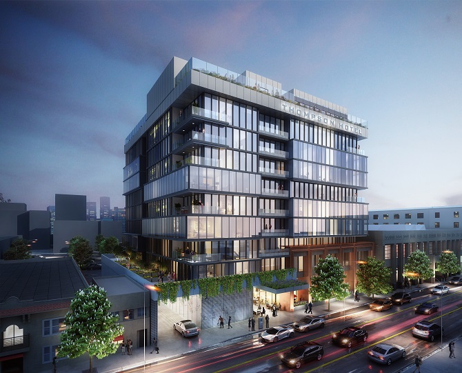 Calmwater Capital Provides $63M Loan to Build Thompson Hotel in Hollywood