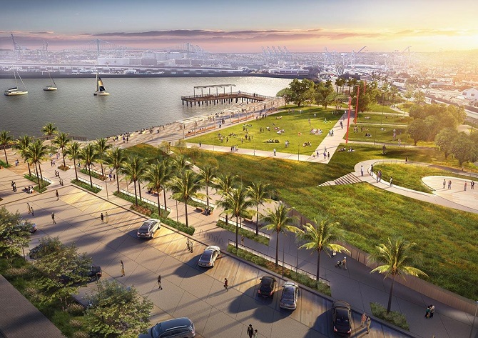 Port of LA Awards $52 Million Contract for Waterfront Promenade