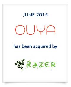 Oops: Ouya’s Sale to Razer Accidentally Confirmed
