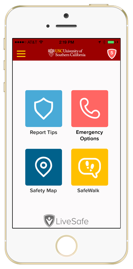 USC Releases Campus Safety App