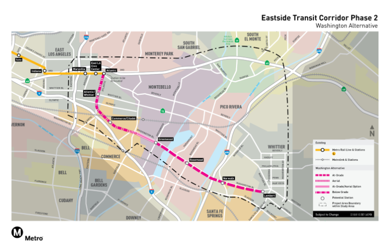 Metro Planning Rail Routes into County’s Southeast Quadrant