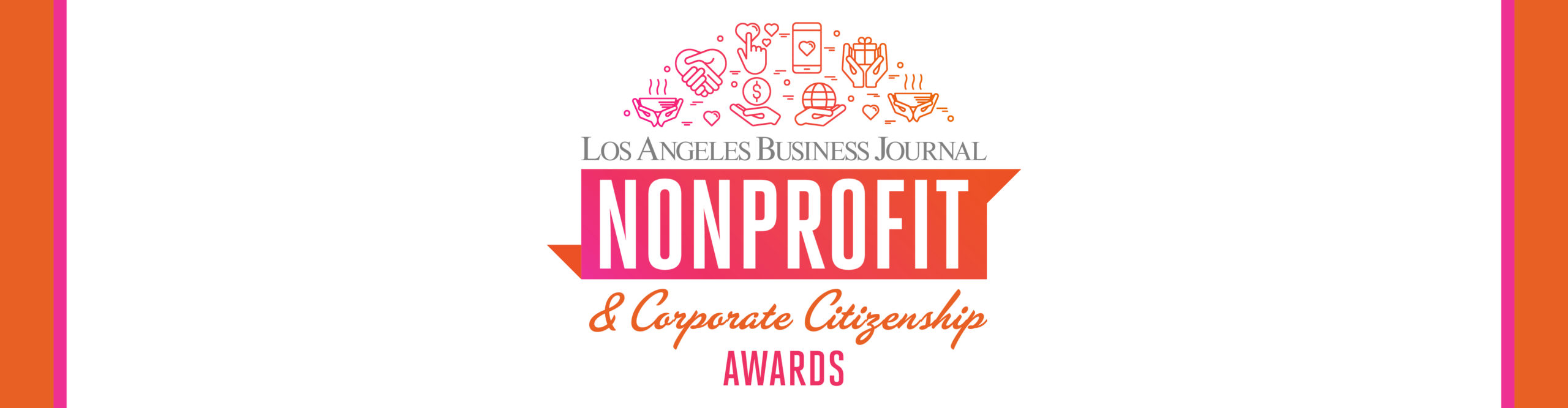 Los Angeles Business Journal Nonprofit & Corporate Citizenship Awards Event Banner