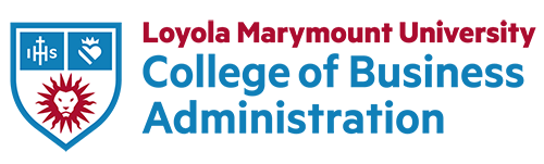 LMU college of business logo