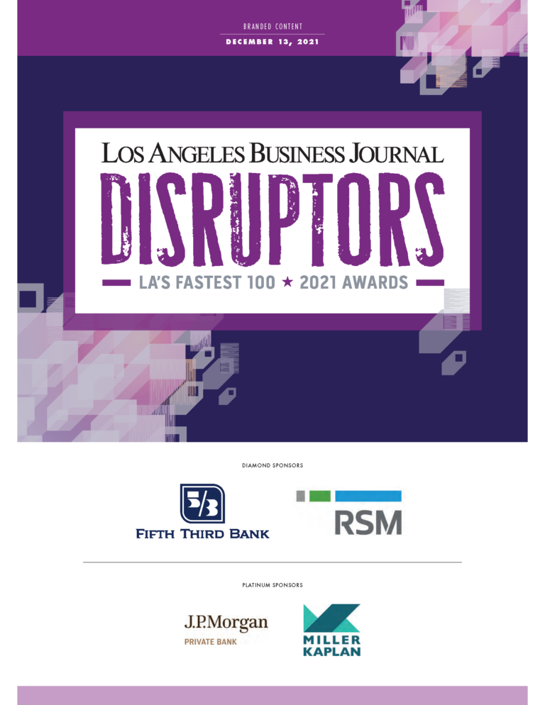 2021 Disruptors Awards Recap