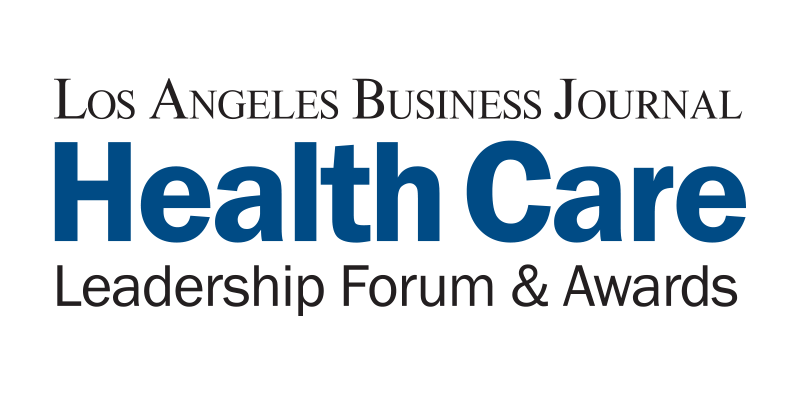 Los Angeles Business Journal Health Care Leadership Fourm and Awards Logo