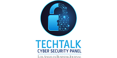 Los Angeles Business Journal TechTalk Cyber Security Logo