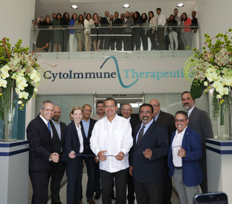 Biotech Firm CytoImmune Therapeutics Opens Plant in Puerto Rico