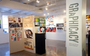 2014 Spring student graphic design show, "Graphicacy." Photos by Susanica Tam