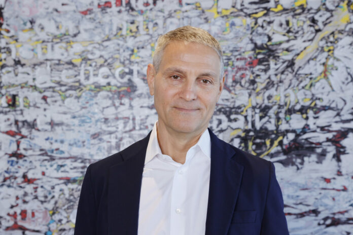 CENTURY CITY, CALIFORNIA - MARCH 18: Ariel Emanuel, CEO of Endeavor, poses for a portrait on March 18, 2021 in Century City, California. (Photo by Amy Sussman/Getty Images)