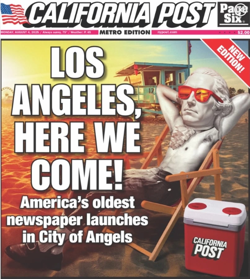 California Post Begins This Month