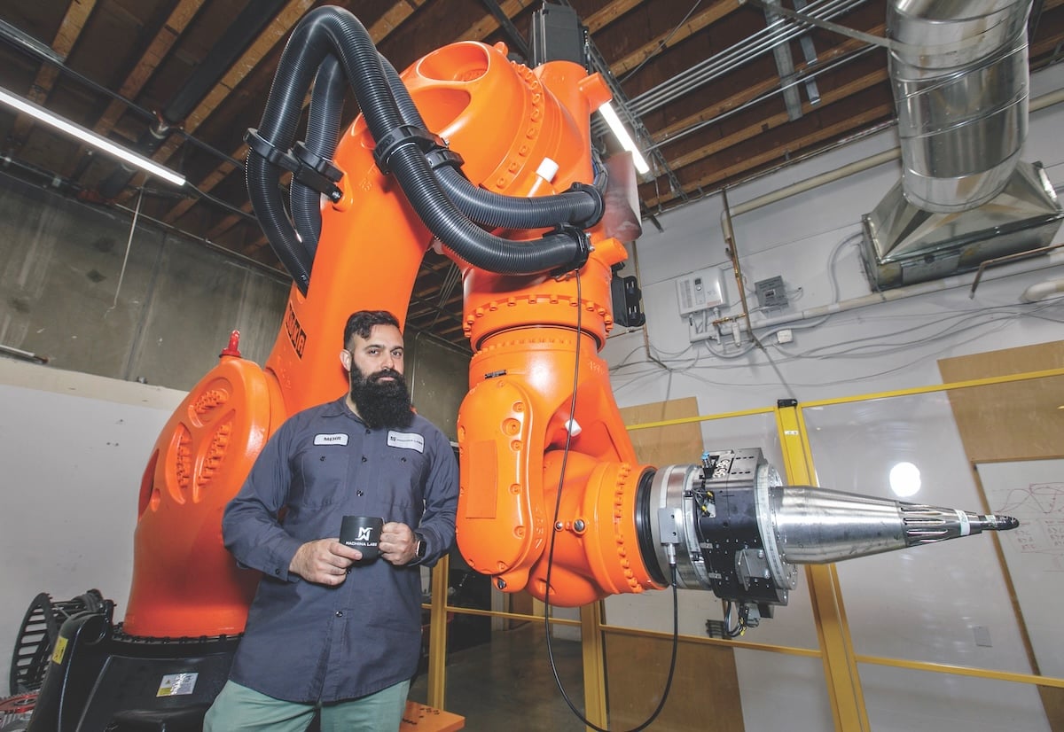 Machina Labs secured 124 million dollars in Series C funding to scale its AI-driven robotic factorie...