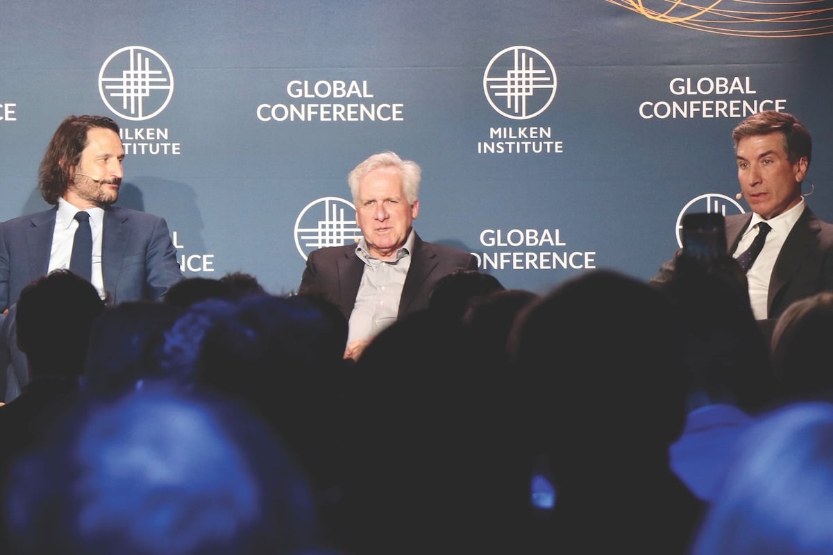 At the Milken Institute Global Conference