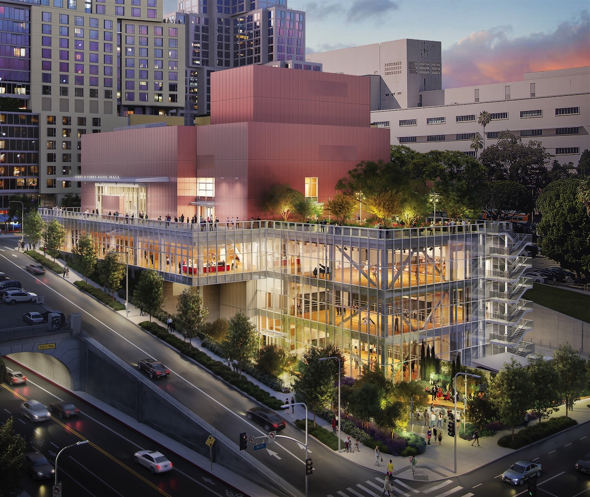 Frank Gehry's Colburn School Expansion Opening Date Set for 2027